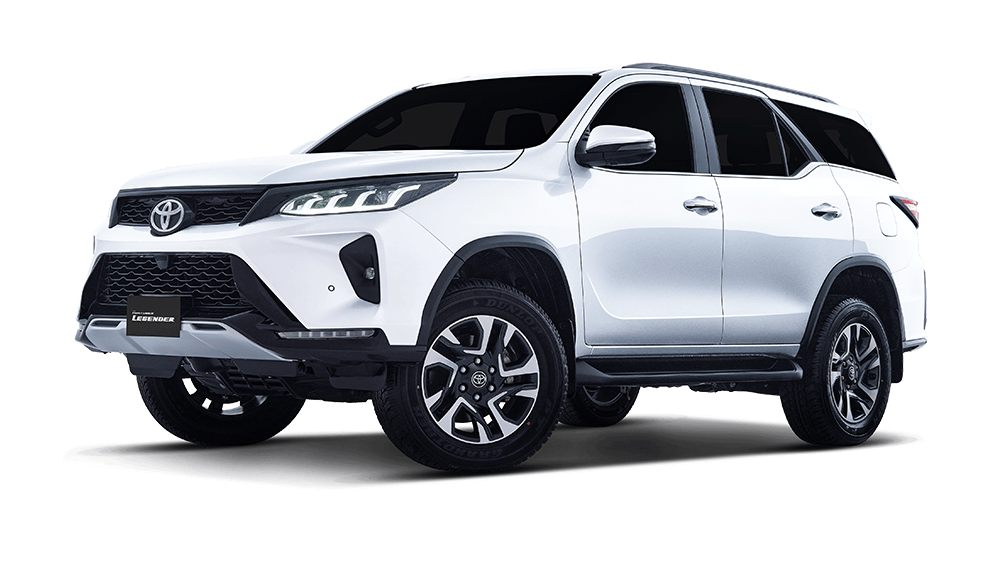 Toyota Fortuner for rent in Lahore with driver
