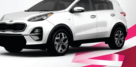 KIA Sportage for rent in Lahore with driver